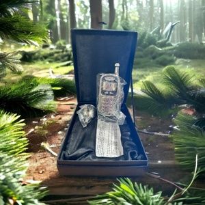 Stainless Steel Cell Phone Flask and Funnel